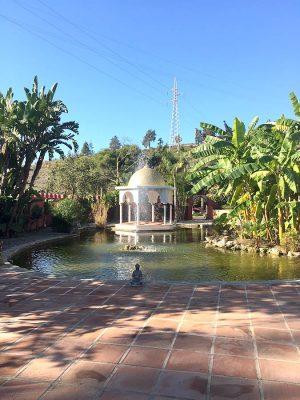 Seminarhotel Malaga Garten Teich